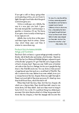 Page from a business and family history book Page from a business and family history book.
